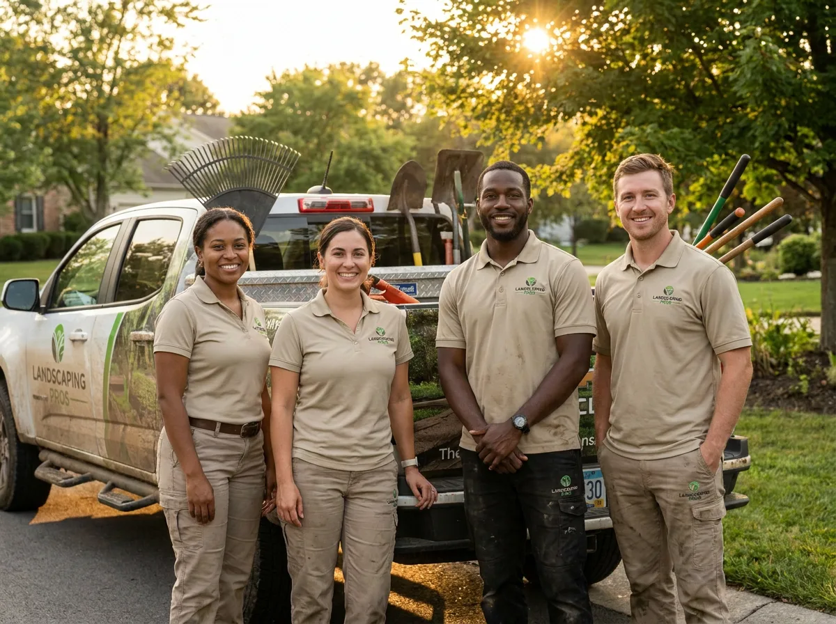 Landscaping company in Slovan, PA
